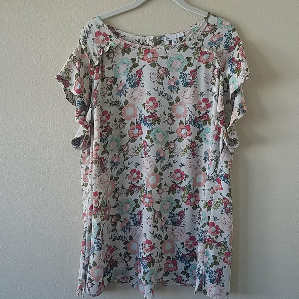 Daniel Rain cap sleeve blouse